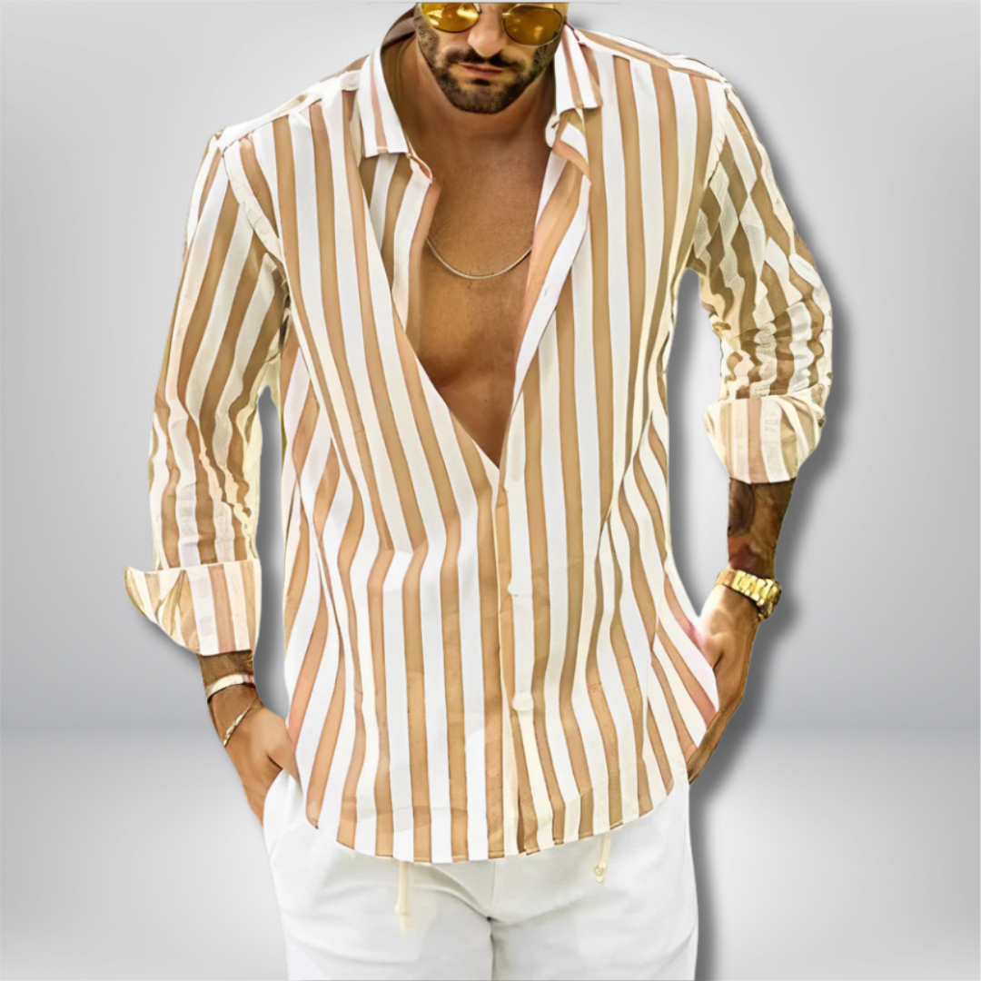 Harisson - Stylish Casual Striped Shirt for Effortless Chic