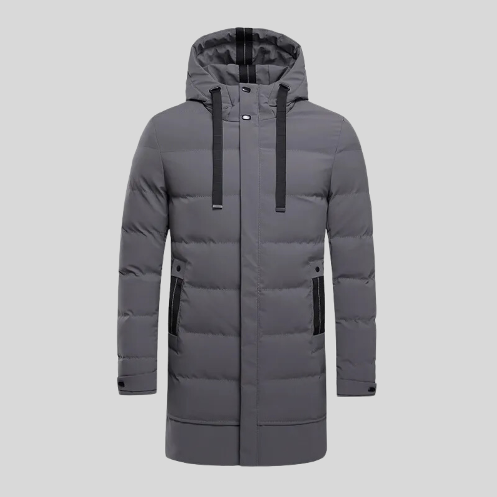 Jevan - Luxe Long Winter Coat for Ultimate Warmth