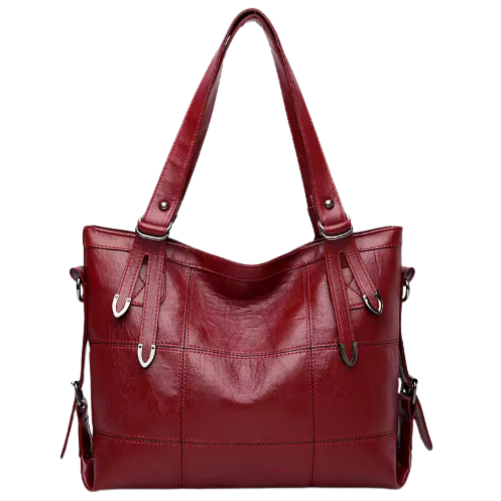 Stylish Women's Water-Resistant Leather Tote Bag