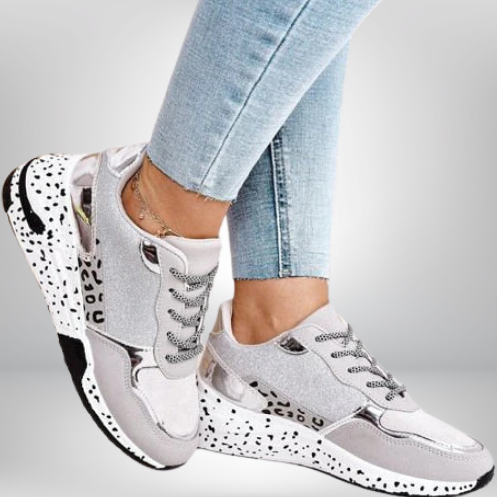 Angelina - Stylish and Cozy Printed Sneakers