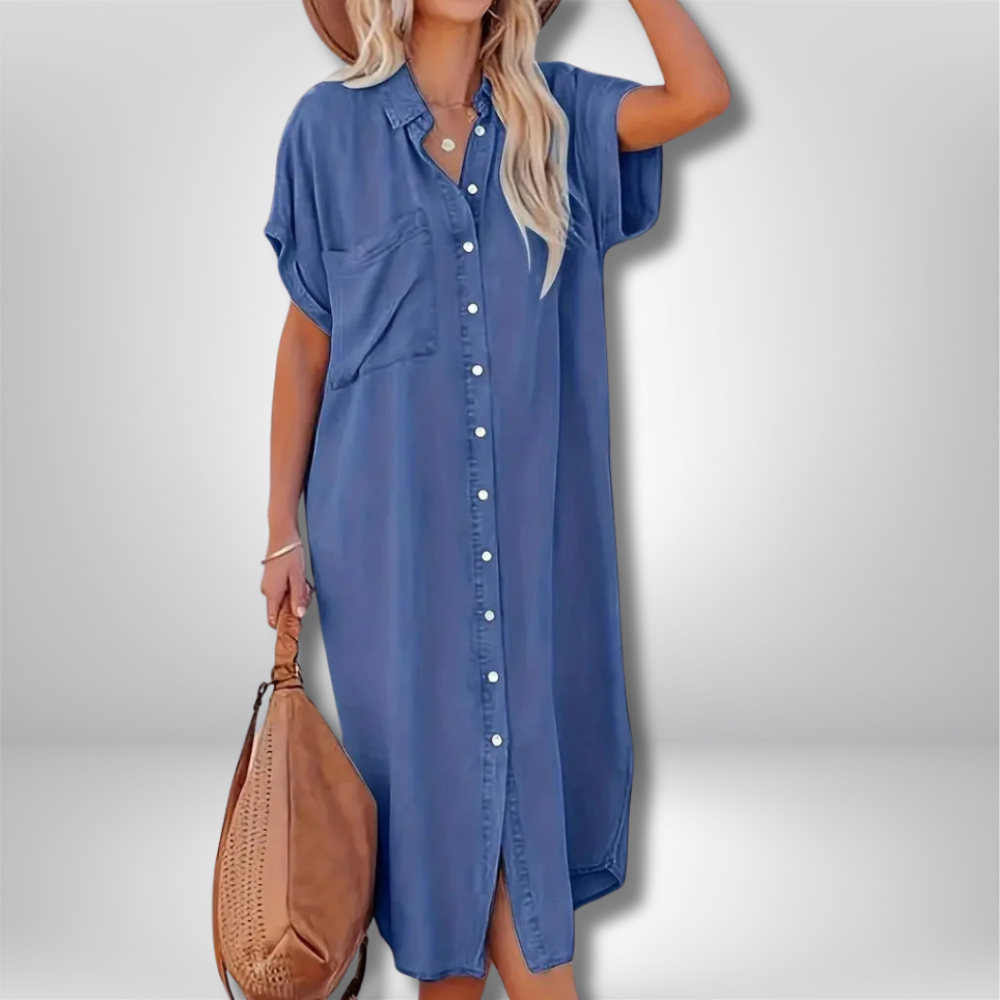 Chic Bohemian Shirt Dress