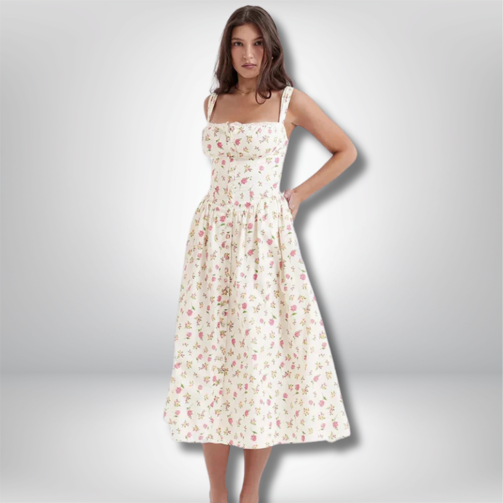 Leah - Chic and Stylish Midi Dress