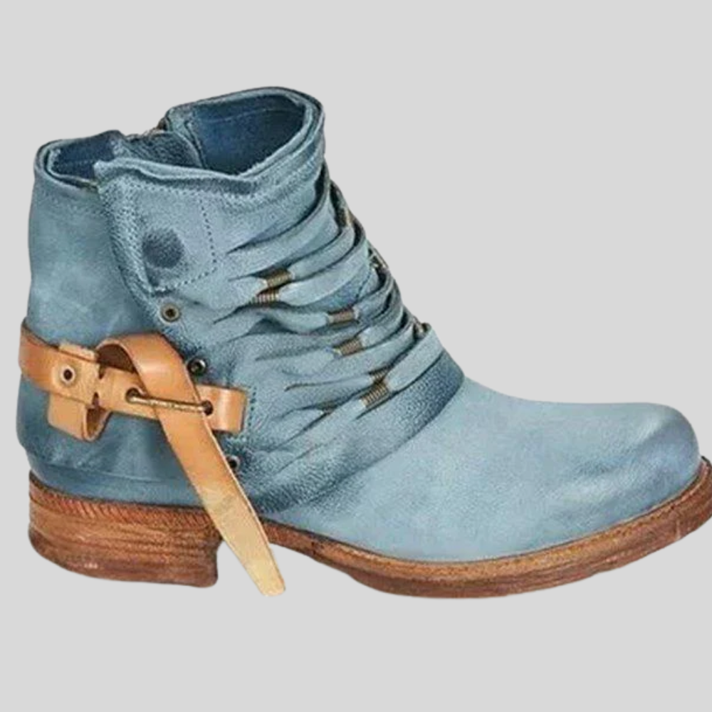 Astrid - Chic Vintage-Inspired Women's Boots
