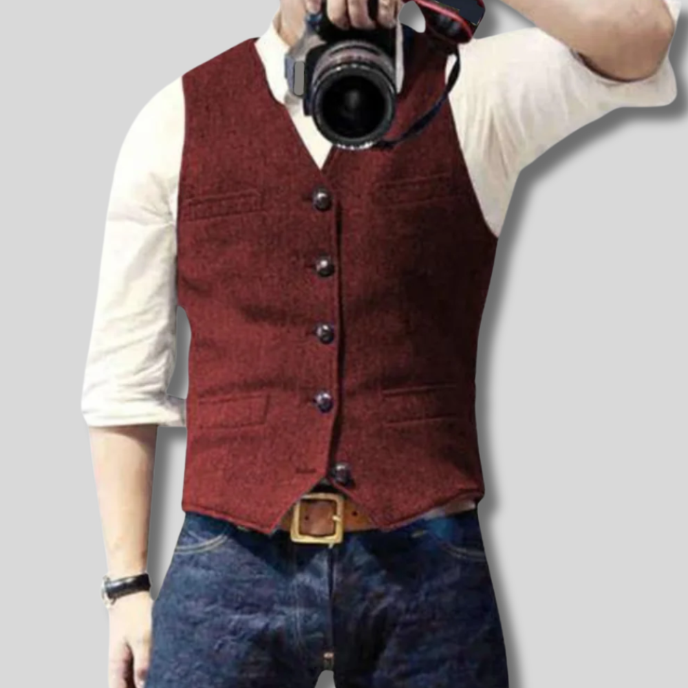Nyoka - Timeless Men's Gilet for Everyday Style
