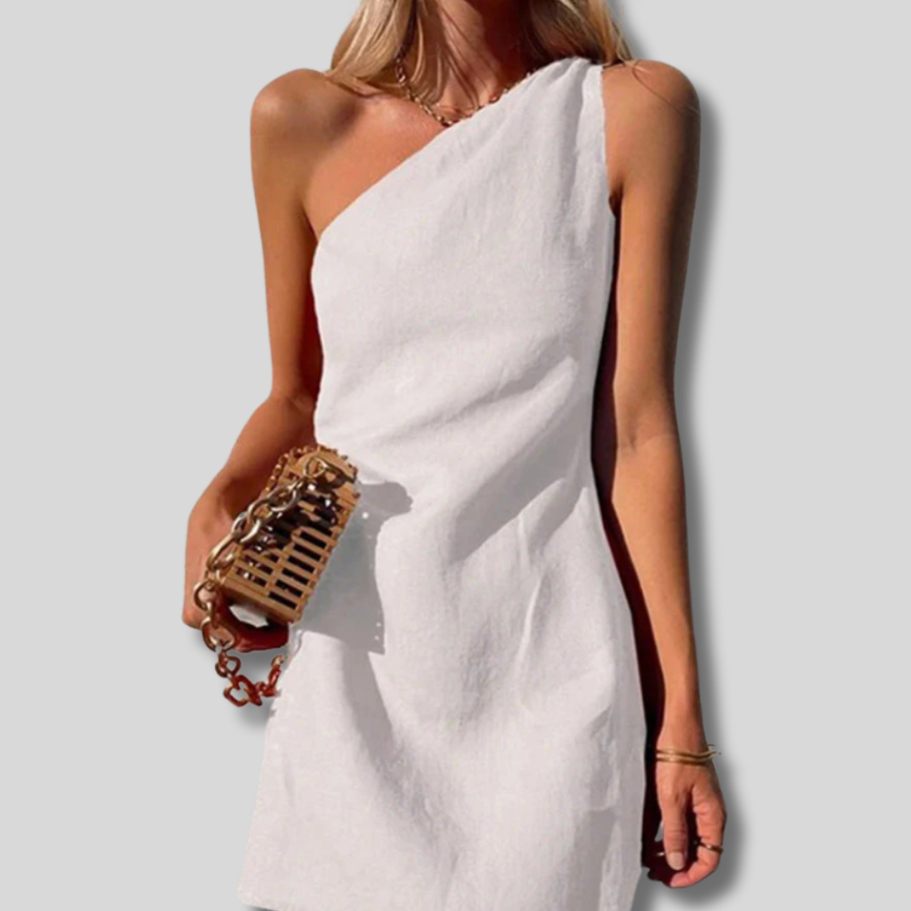 Charming Lizzie Halter Mini Dress