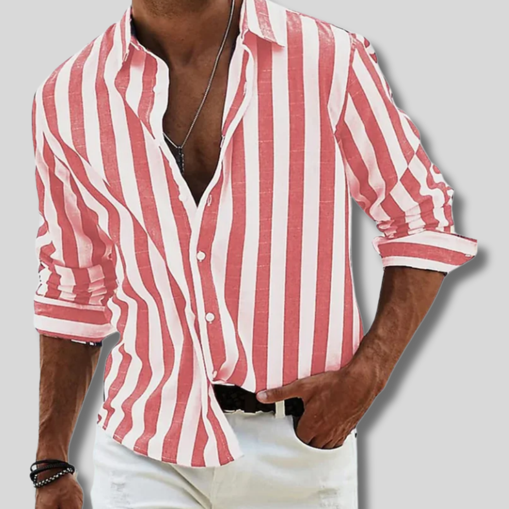 Duco - Stylish Striped Shirt for Men