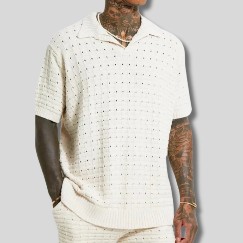 Eden - Lightweight and Breathable Men's Summer Polo Shirt for Ultimate Comfort