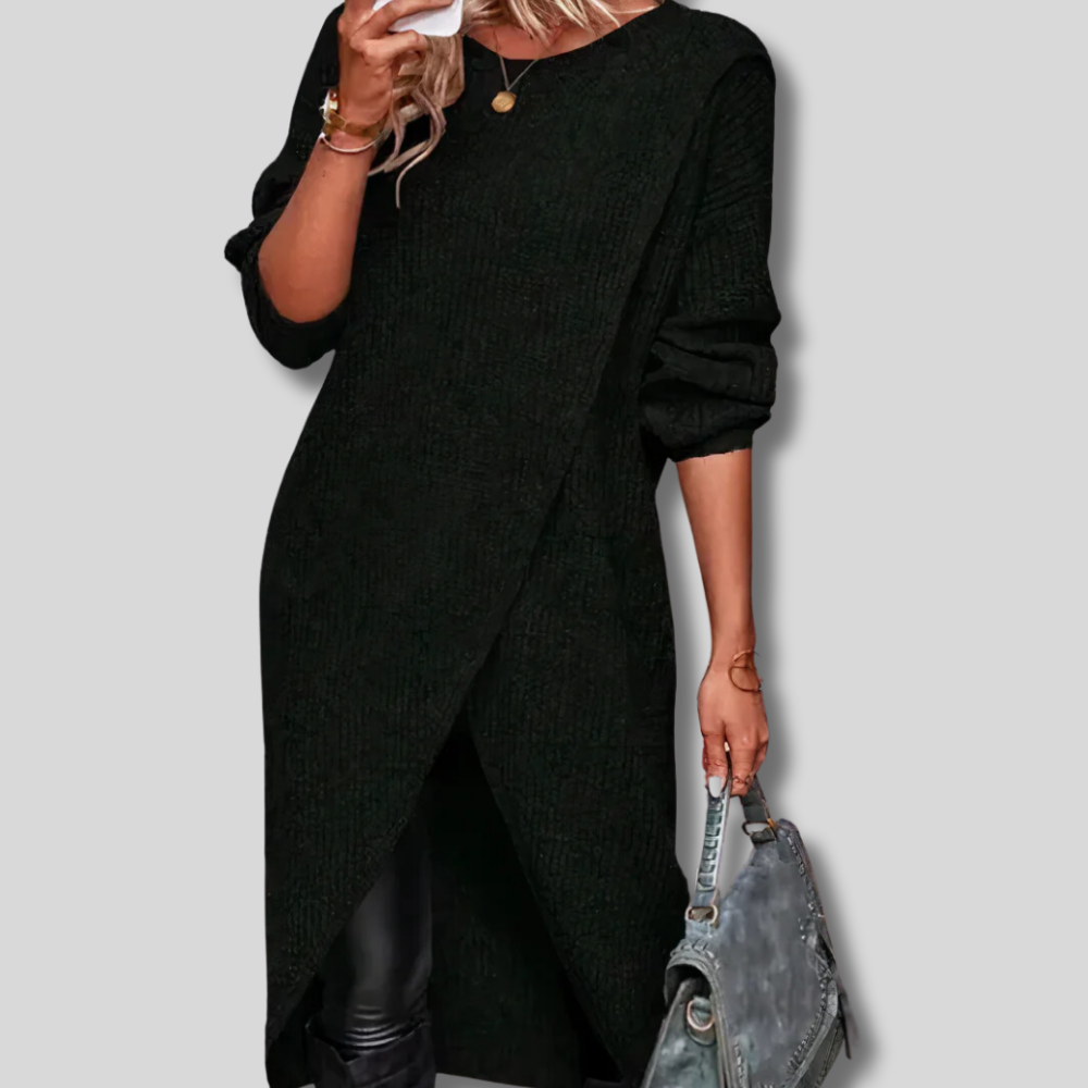 Bailey - Cozy Long Knit Sweater Dress for Women