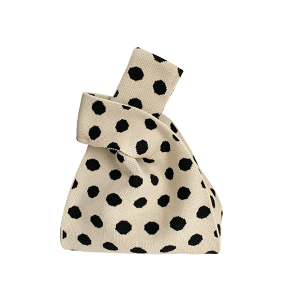 Chic Striped Canvas Tote Bag