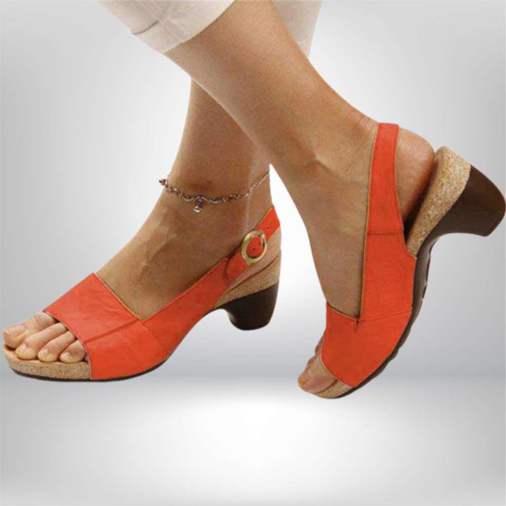 Una - Chic and Stylish Heeled Sandals