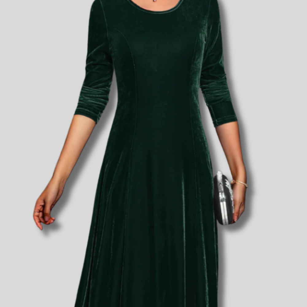 Sheza | Elegant Midi Dress for That Perfect Formal Look