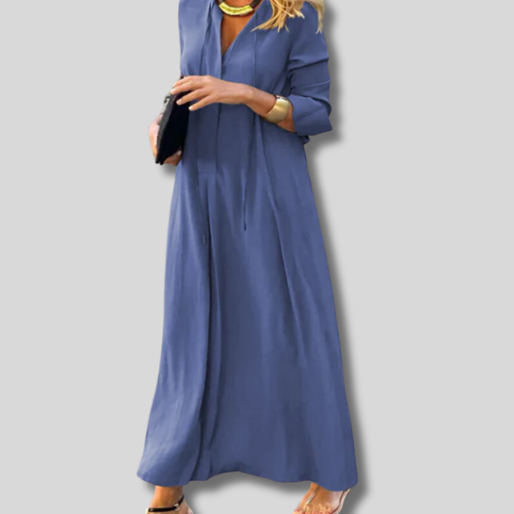 Clara - Women's Stylish and Effortlessly Comfortable Maxi Dress