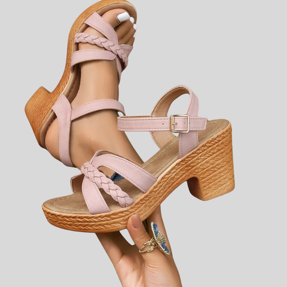 Gianna - Timeless Elegance Mid-Heel Sandals