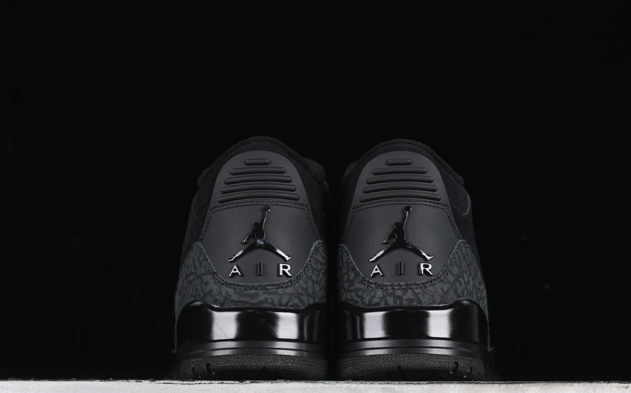 ShadowPounce® – Triple Black Retro High-Cut Sneaker