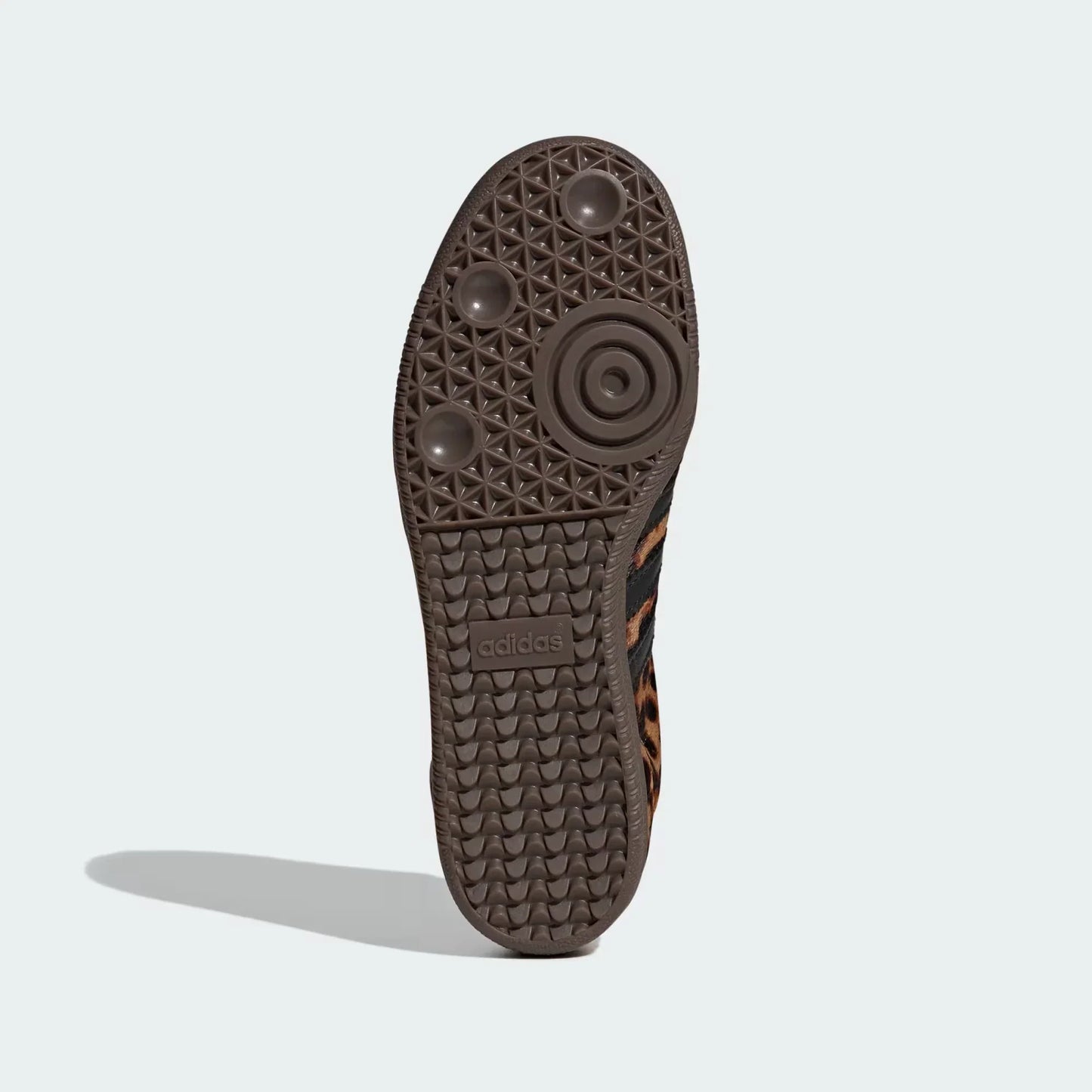 Samba OG Black and Green Leopard Print Sneakers
