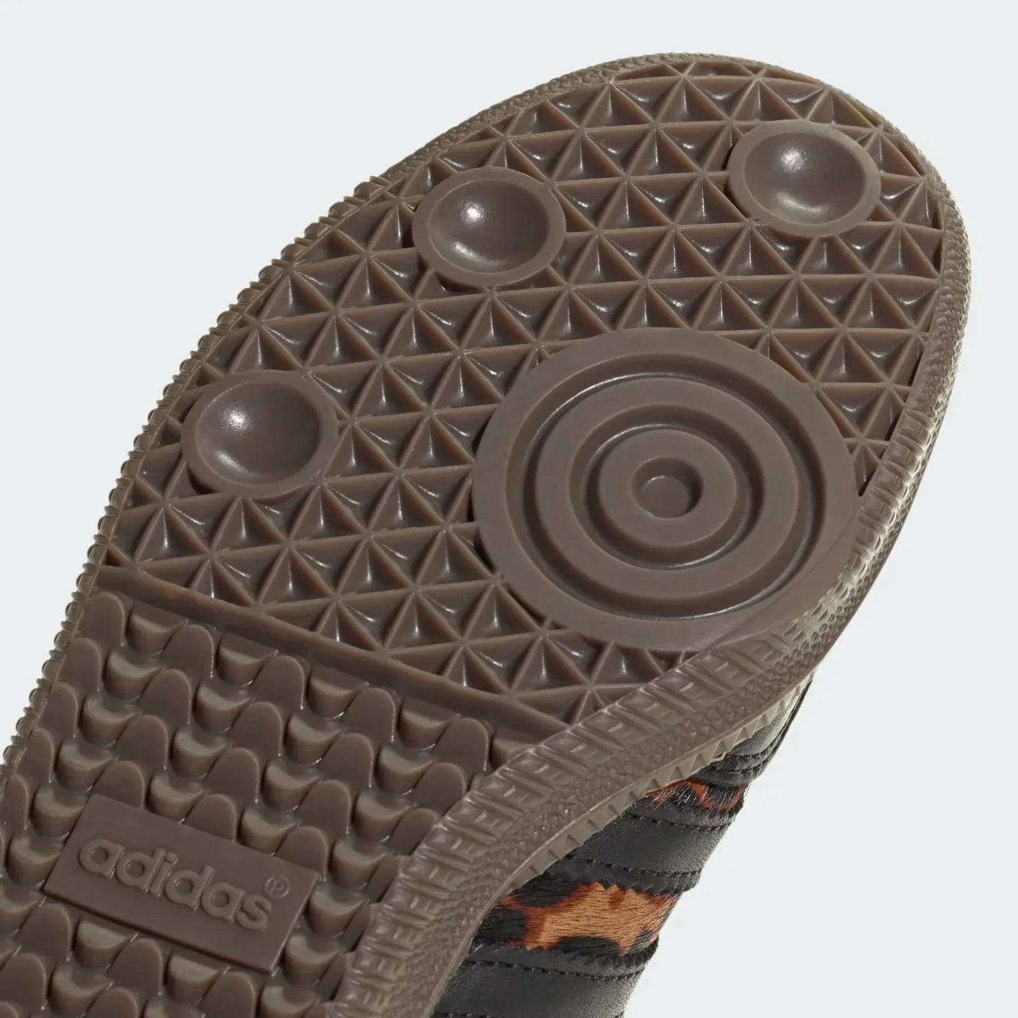Samba OG Black and Green Leopard Print Sneakers