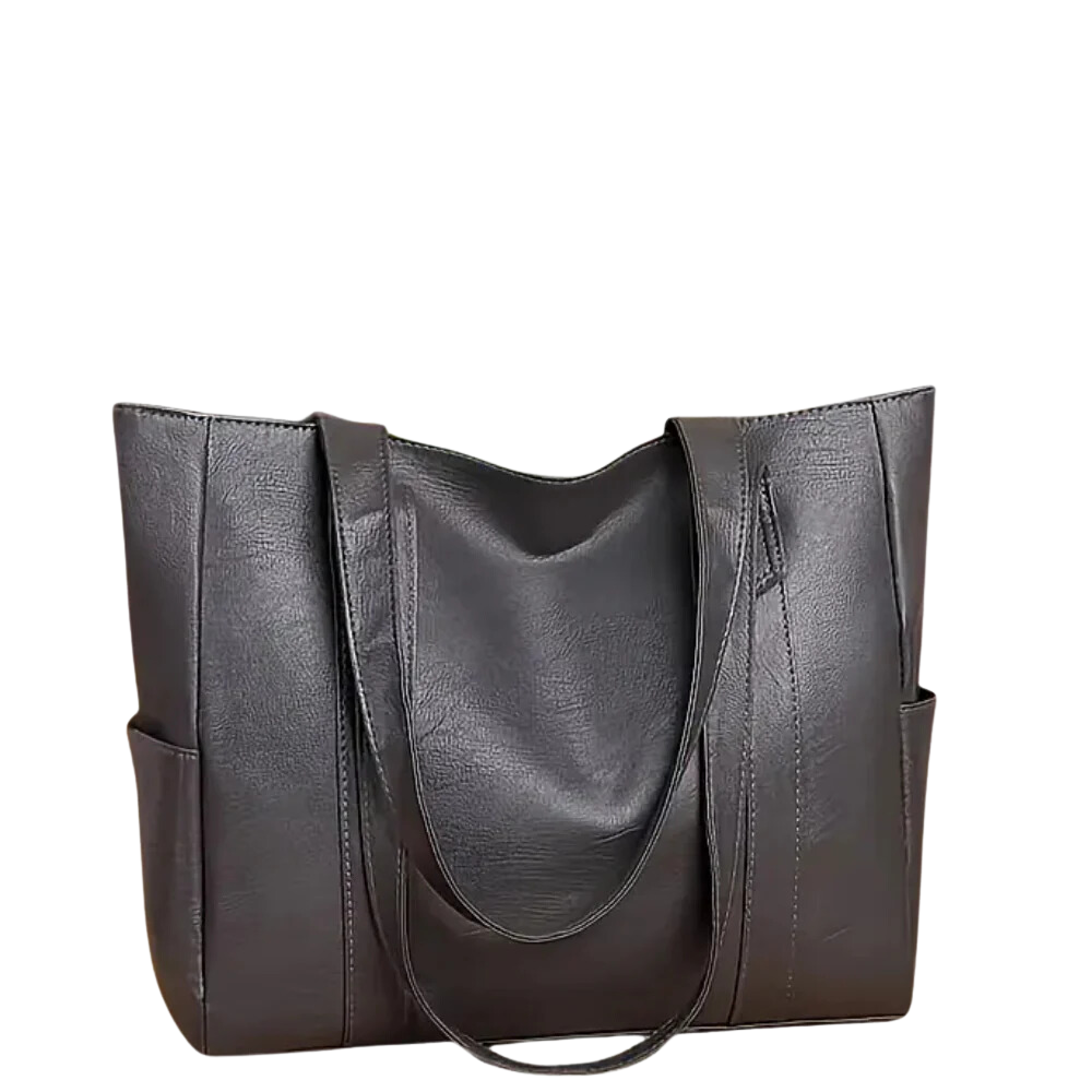 Spacious Leather Tote Bag for Everyday Essentials