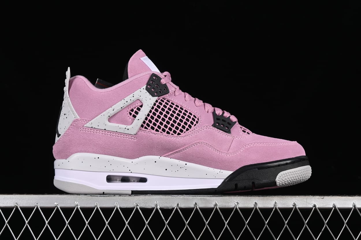 OrchidRush® – Violet Bloom Mid Sneaker