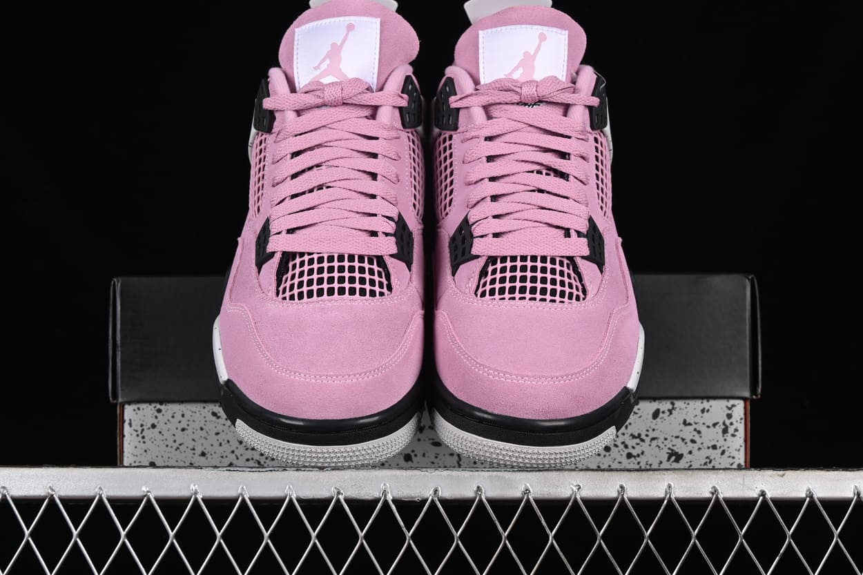 OrchidRush® – Violet Bloom Mid Sneaker