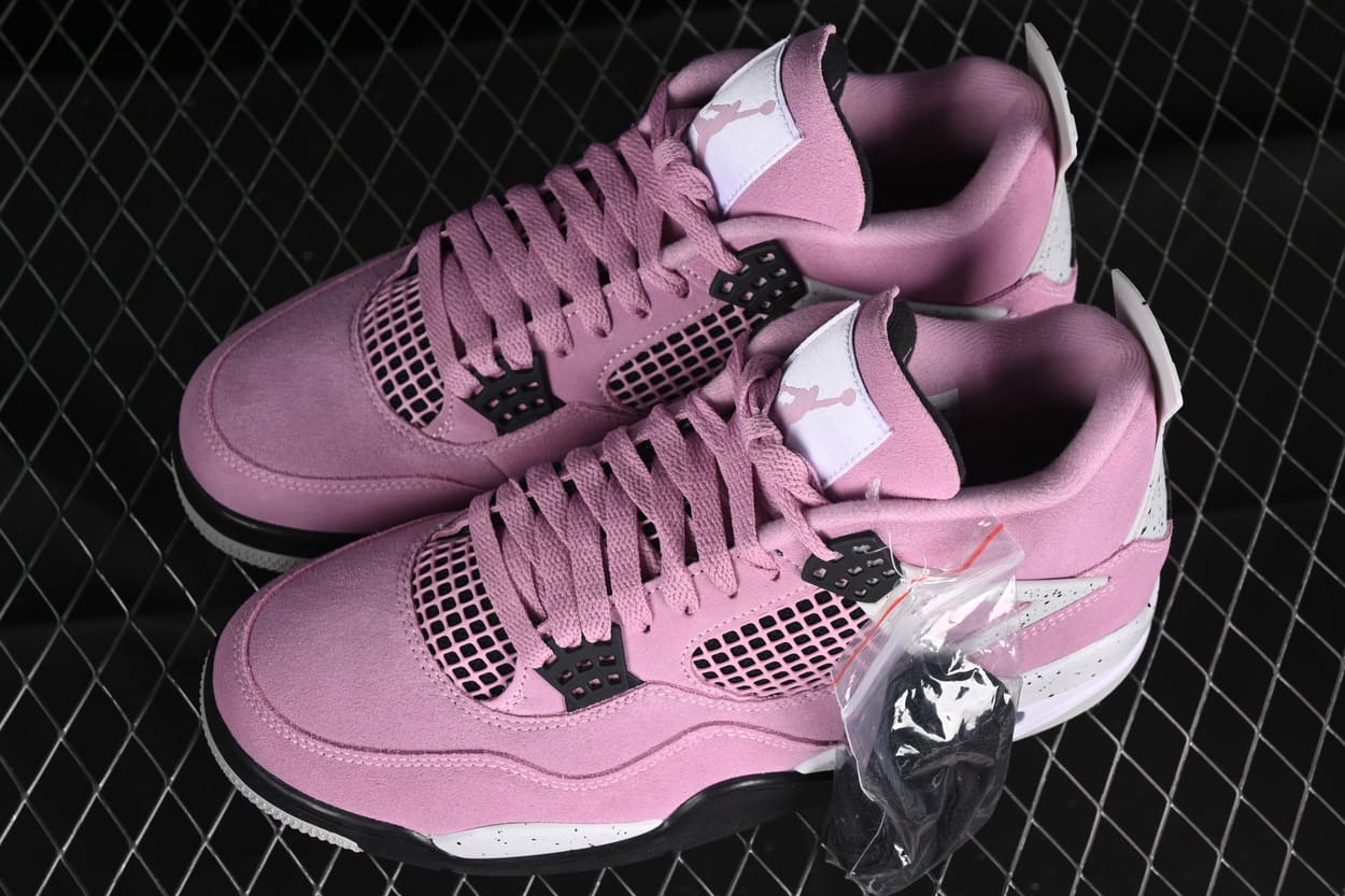 OrchidRush® – Violet Bloom Mid Sneaker