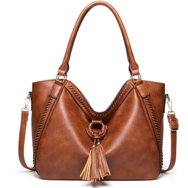 Chic Women's Genuine Leather Handbag