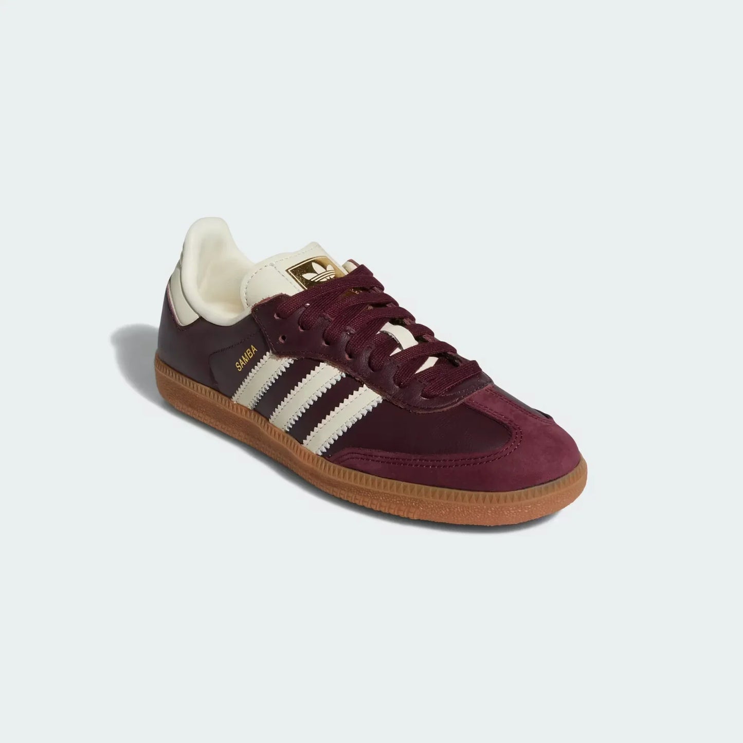 VelourStride® – Rich Burgundy Classic Low