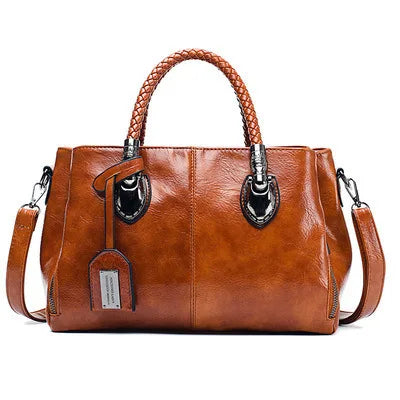 Stylish Leather Tote Bag