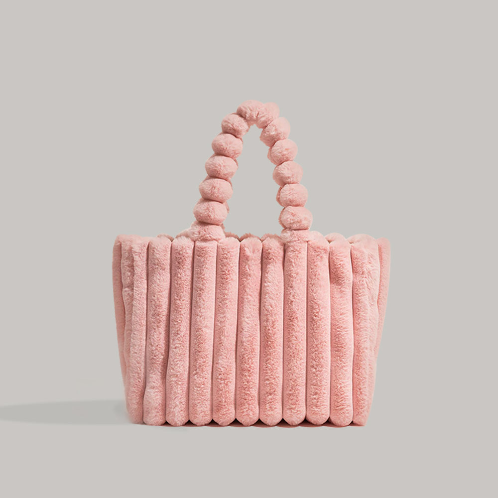 Cozy Plush Tote Bag