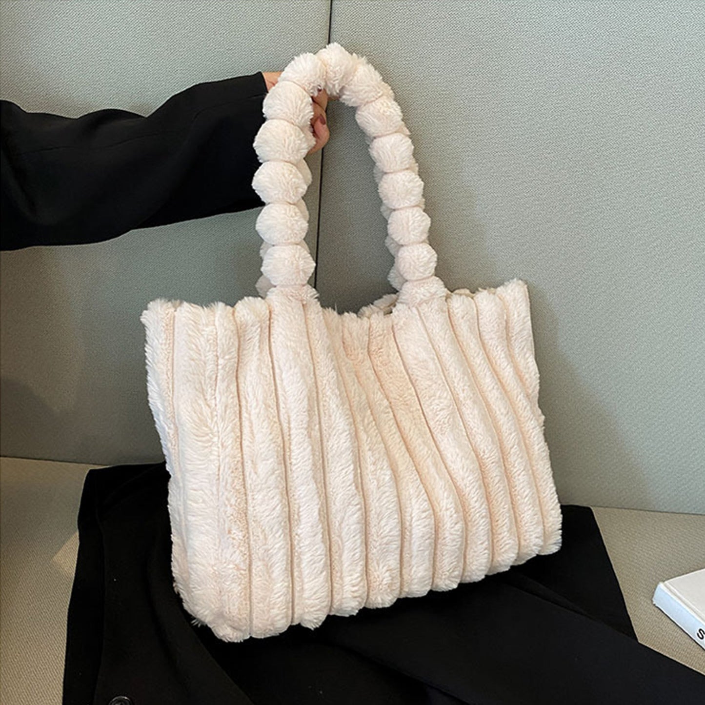 Cozy Plush Tote Bag