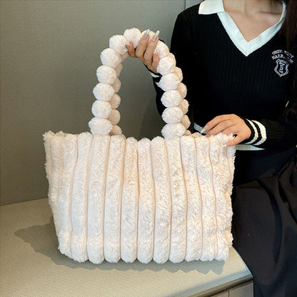 Cozy Plush Tote Bag