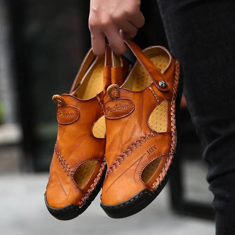 Liam | Luxurious Leather Sandals for Ultimate Comfort
