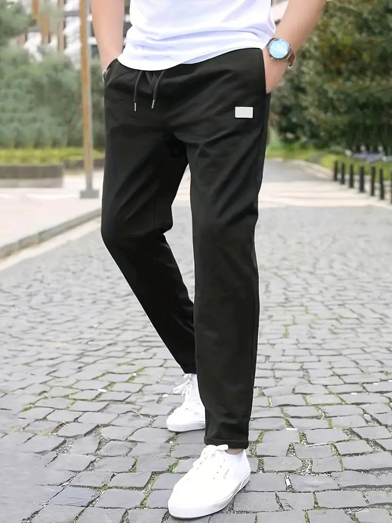 Bryson - Stylish and Comfortable Stretch Jogging Pants with Adjustable Drawstring and Relaxed Fit