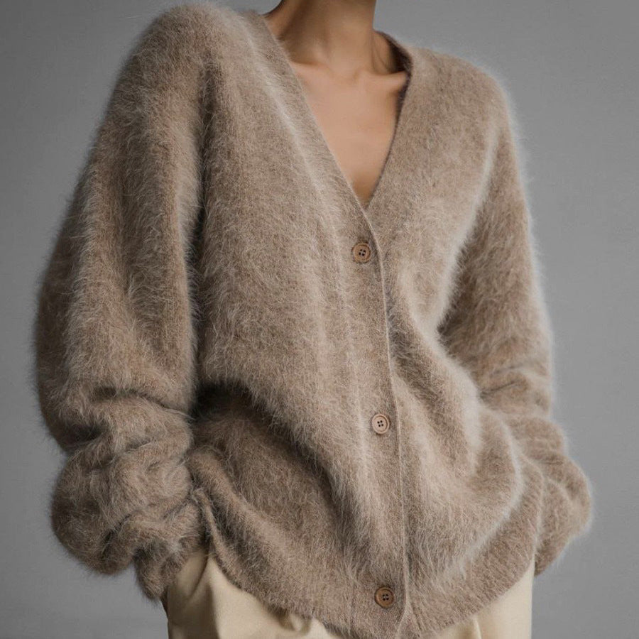Luxurious Celeste Cashmere-Feel Cardigan