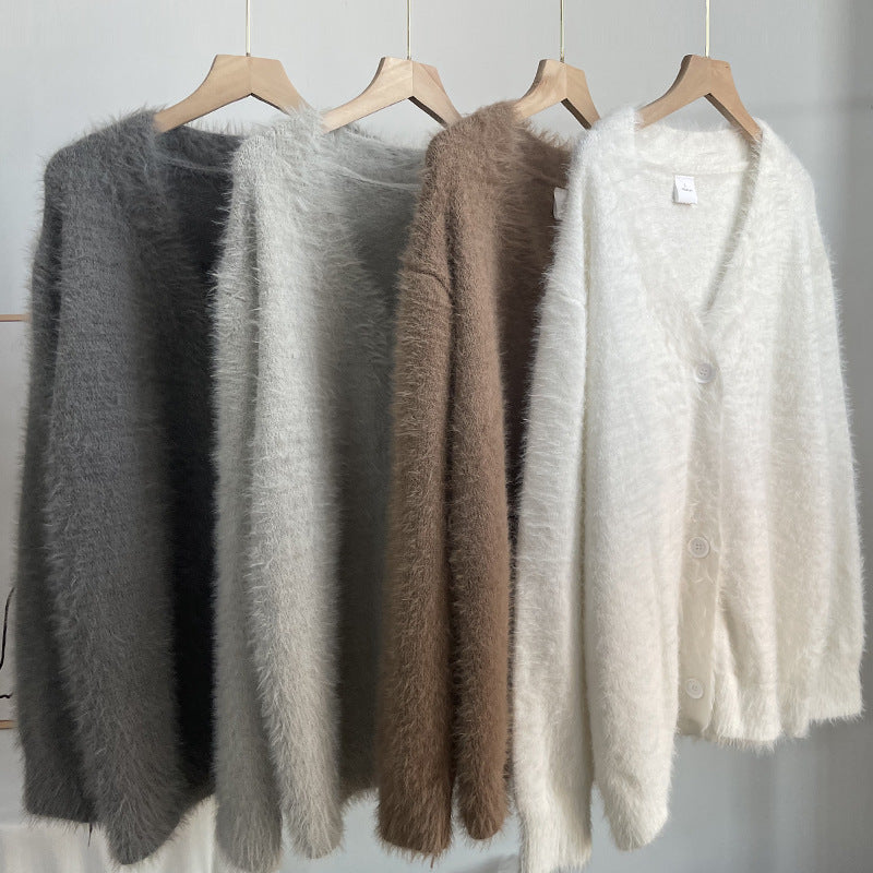 Luxurious Celeste Cashmere-Feel Cardigan