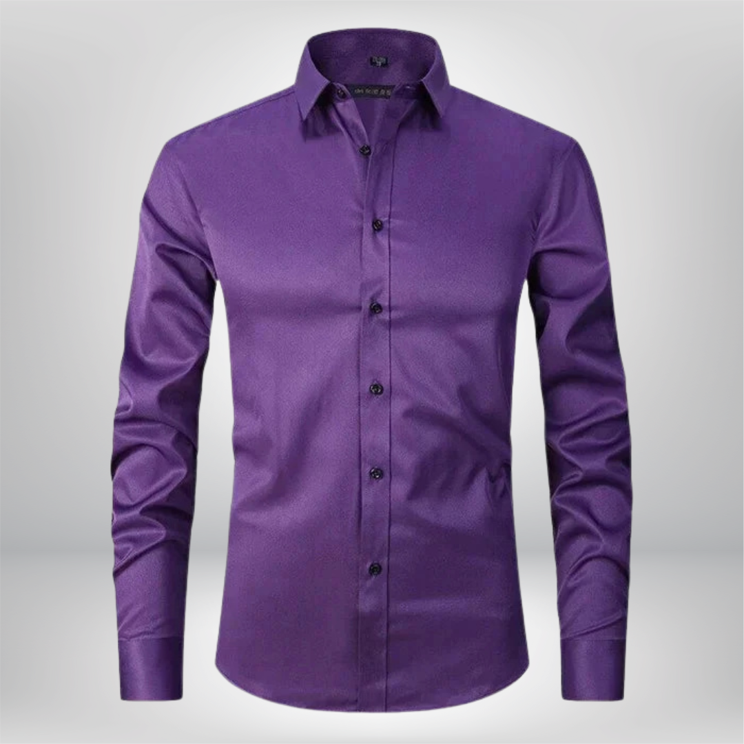 Max - Comfortable Long Sleeve Stretch Shirt for Men
