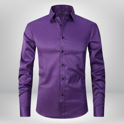 Max - Comfortable Long Sleeve Stretch Shirt for Men