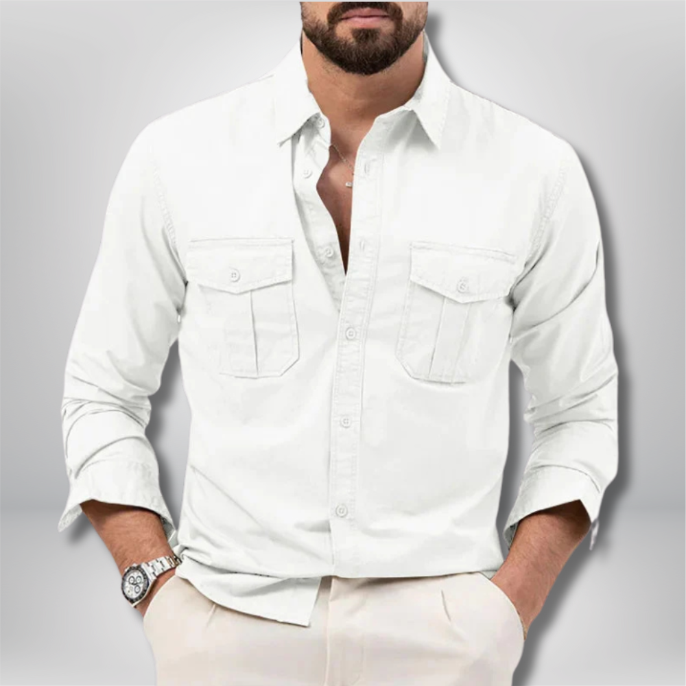 Brody - Trendy Cotton Shirt for a Chic Look