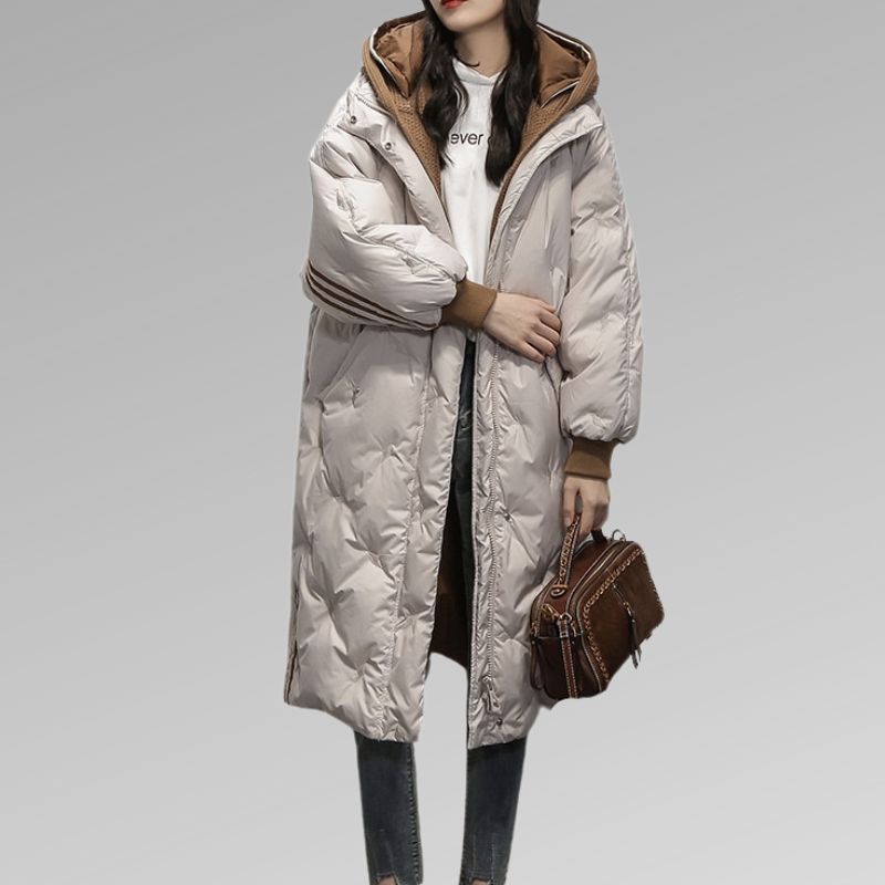 Alana | Elegant Long Coat for a Chic Look