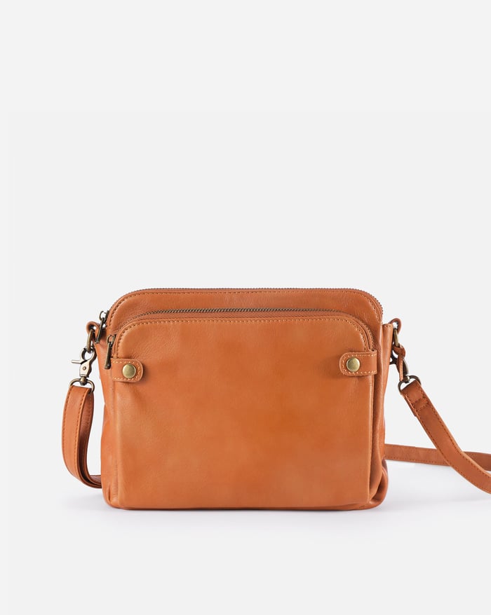 Stylish and Durable Compact Leather Bag