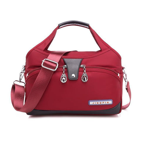 Versatile MultiSafe Waterproof Nylon Handbag - Stay Stylish and Protected!