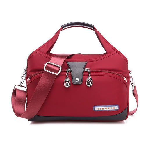 Versatile MultiSafe Waterproof Nylon Handbag - Stay Stylish and Protected!