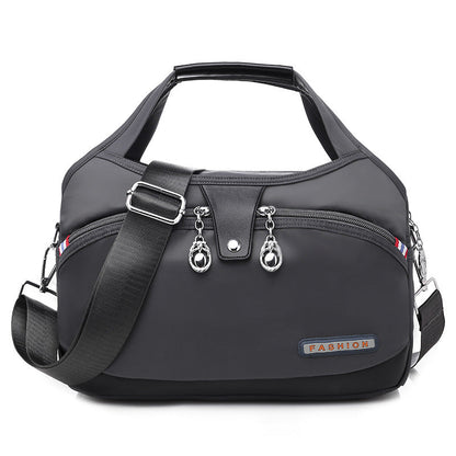 Versatile MultiSafe Waterproof Nylon Handbag - Stay Stylish and Protected!