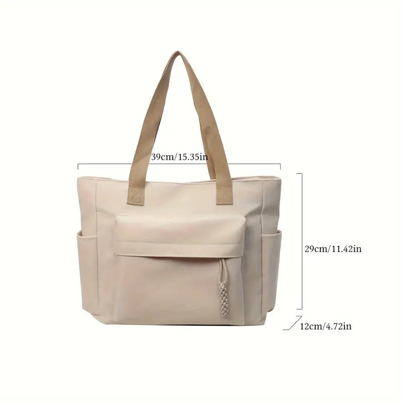 Spacious Tote Bag with Stylish Shoulder Strap