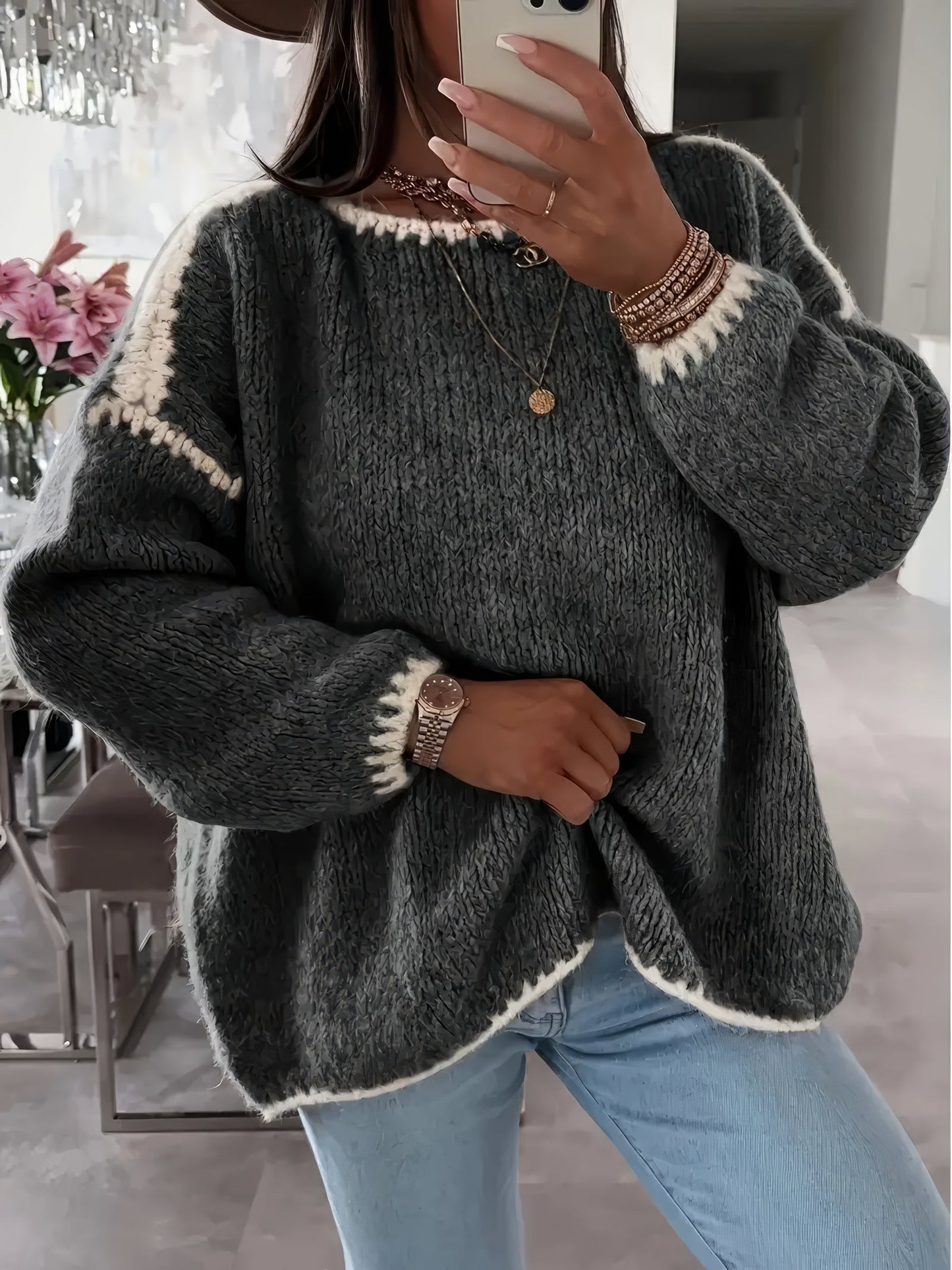 Isla | Chic Luxe Knit Sweater for Ultimate Comfort
