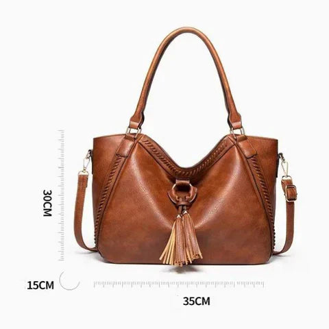 Chic Women's Genuine Leather Handbag