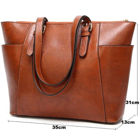 Classic Leather Satchel
