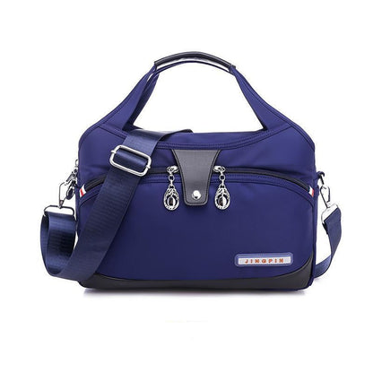 Versatile MultiSafe Waterproof Nylon Handbag - Stay Stylish and Protected!