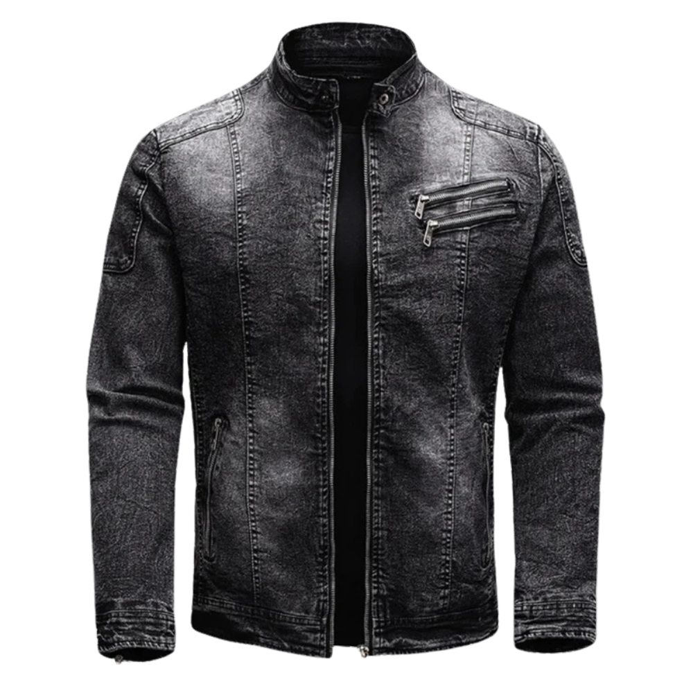 Lennox - Stylishly Bold Denim Jacket