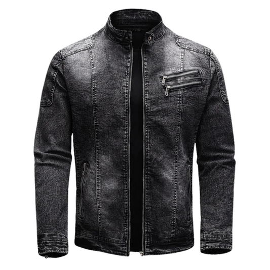 Lennox - Stylishly Bold Denim Jacket