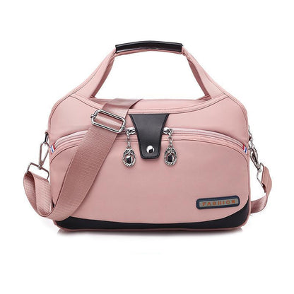 Versatile MultiSafe Waterproof Nylon Handbag - Stay Stylish and Protected!
